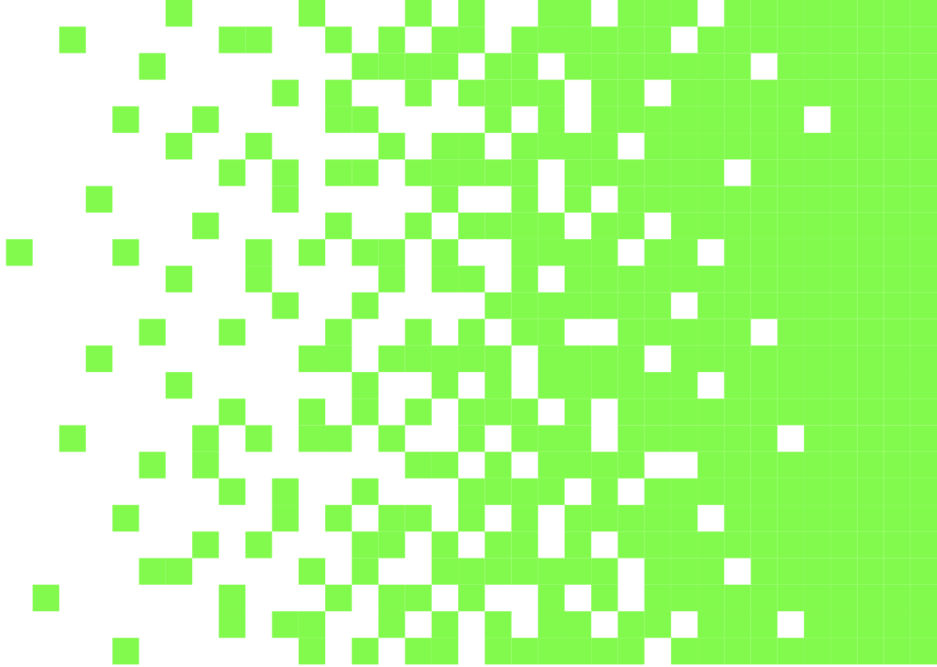 Elemento gráfico decorativo com linhas verdes