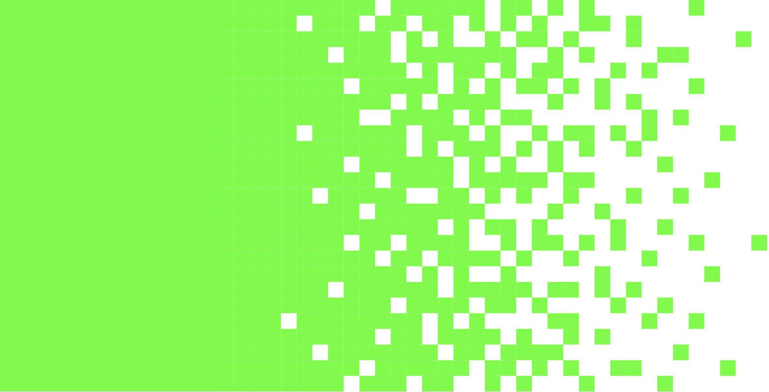 Elemento gráfico decorativo com linhas verdes